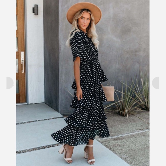 vici polka dot dress